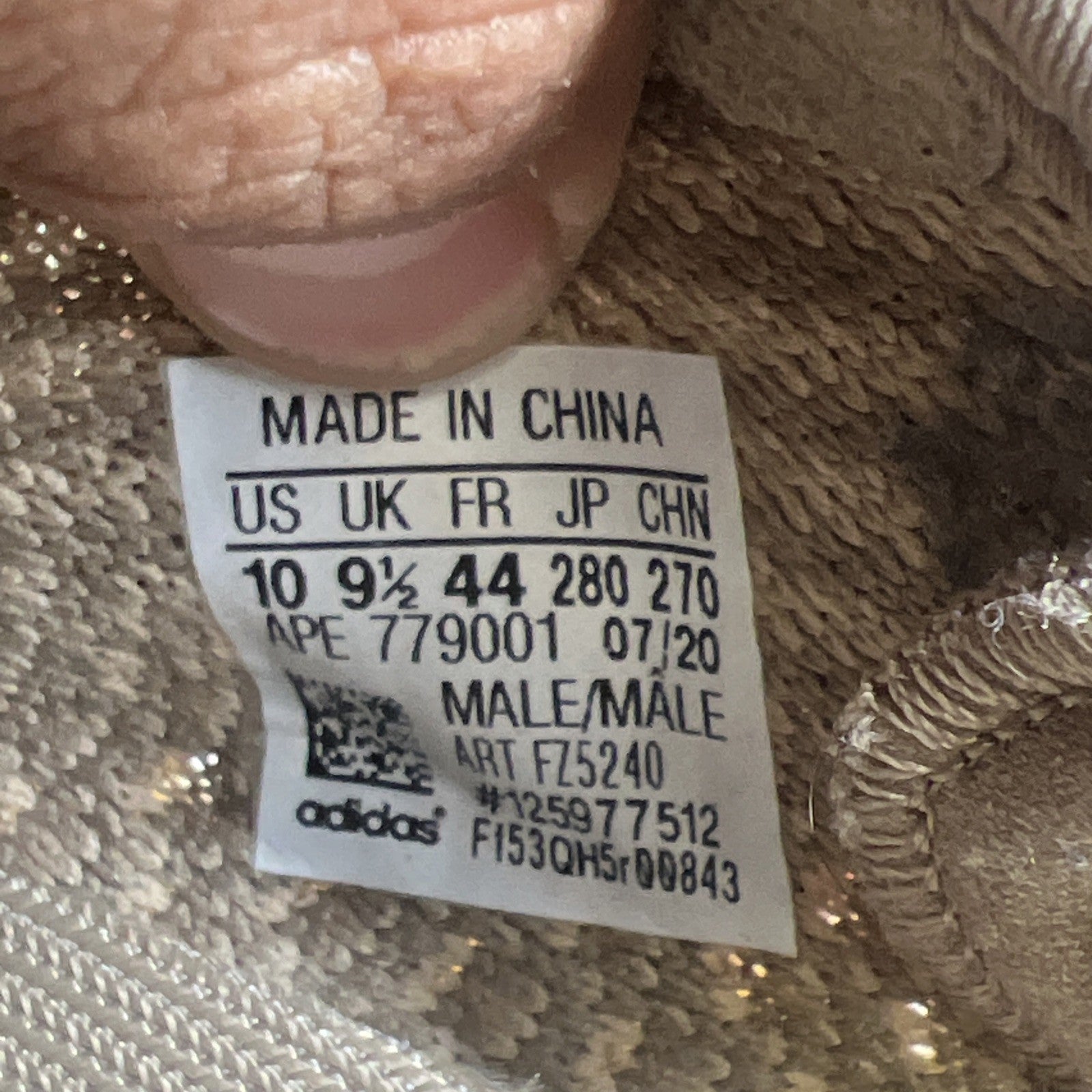 Size 10 - Yeezy Boost 350 V2 Sand Taupe (FZ5240)