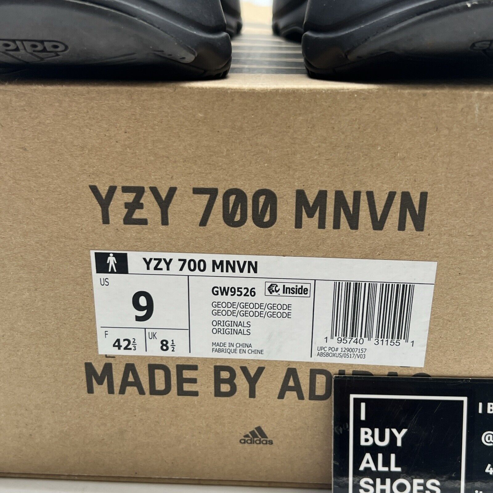Size 9 - Adidas Yeezy Boost 700 MNVN Geode (GW9526)