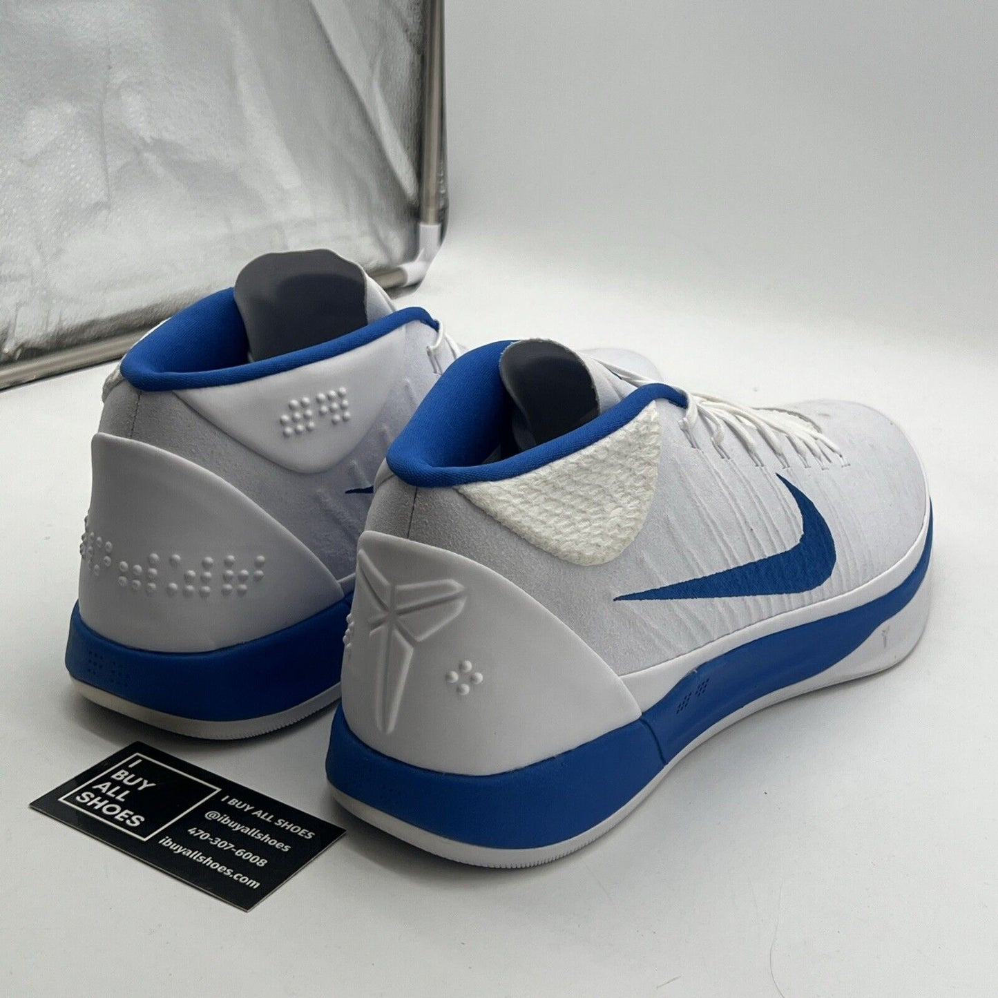 Size 17.5 - Nike Kobe A.D. Mid Aqua Blue (942521-110)