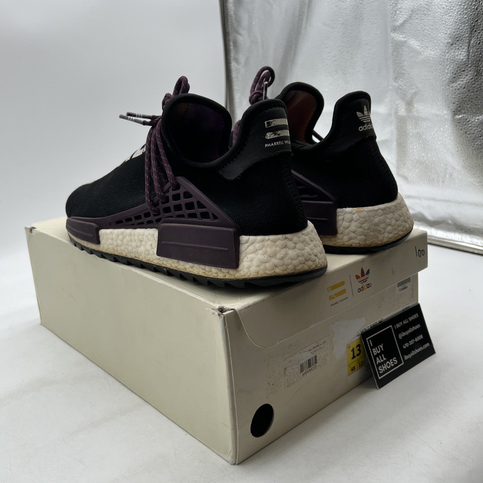 Size 13 - adidas Pharrell x NMD Human Race Trail Equality (AC7033)