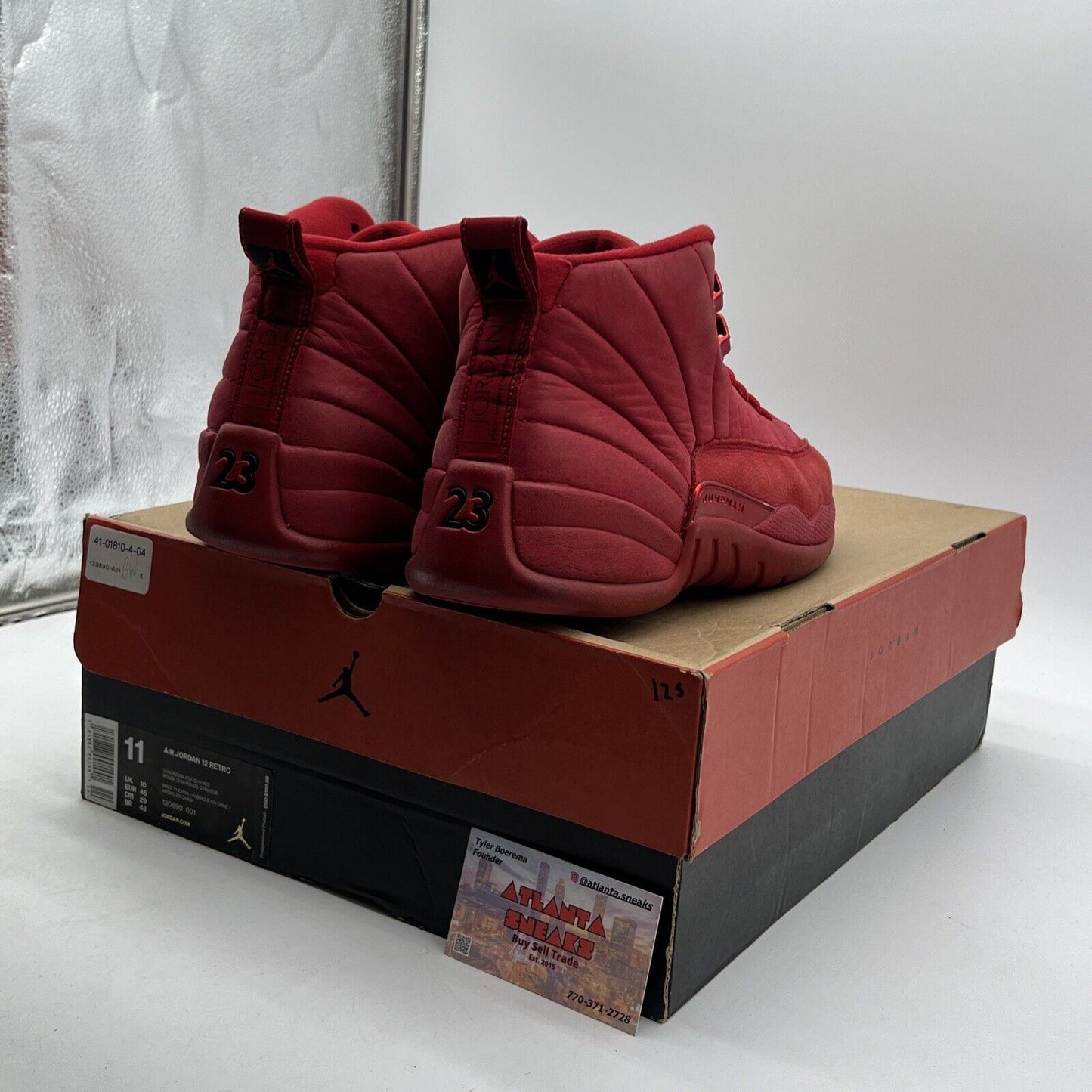 Size 11 - Air Jordan 12 Retro Gym Red (130690-601)