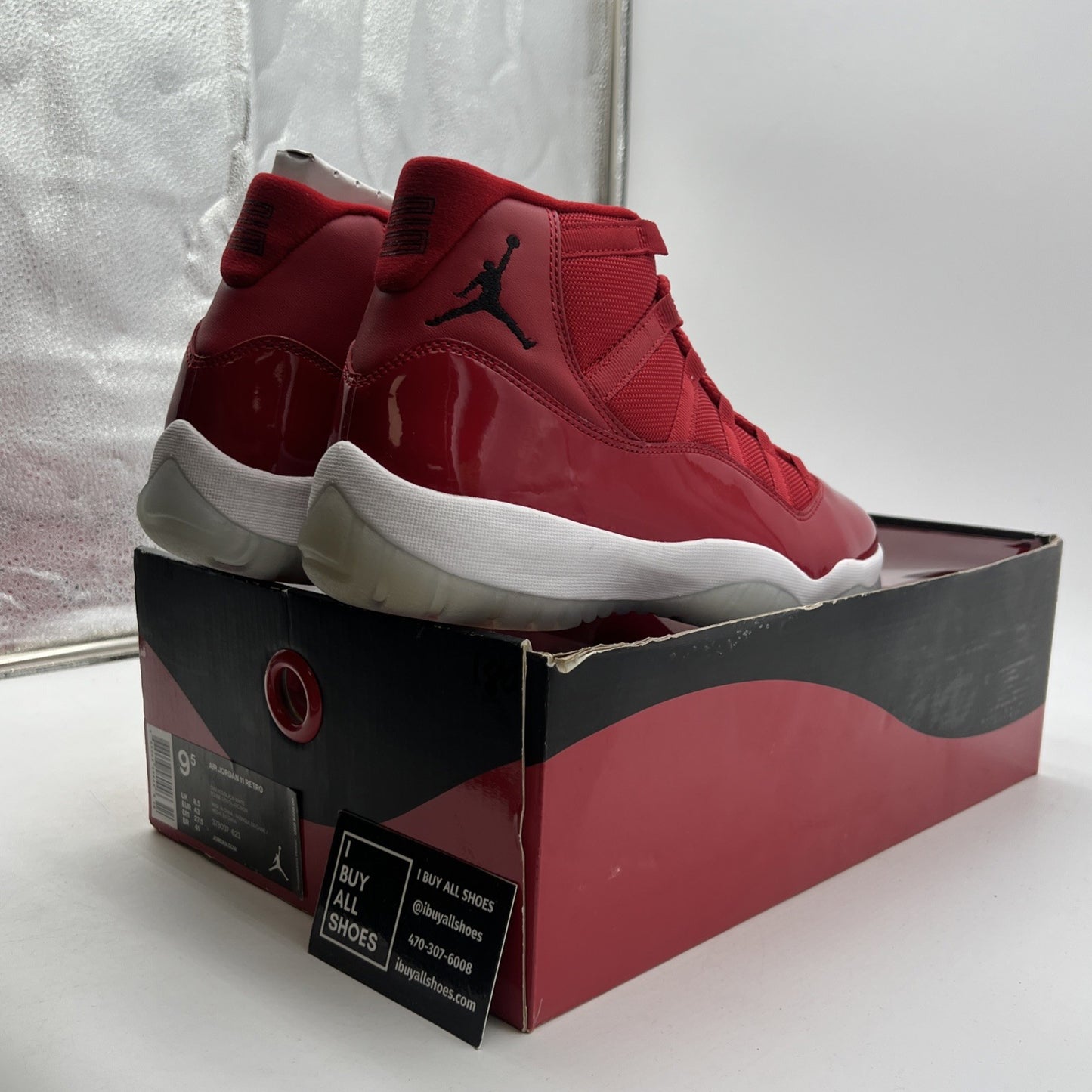 Size 9.5 - Air Jordan 11 Retro High Win Like '96 (378037-623)