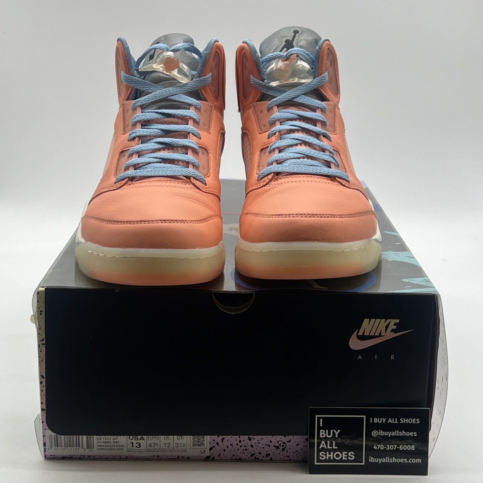 Size 13 - Jordan 5 Retro x DJ Khaled Mid We The Best -Crimson Bliss (DV4982-641)