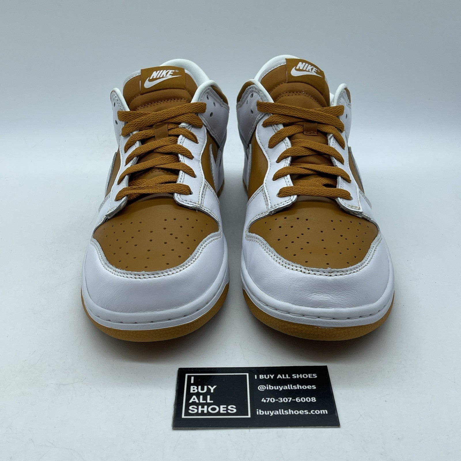 Size 10 - Nike Dunk CO.JP 2024 Low Reverse Curry White Brown (FQ6965-700)