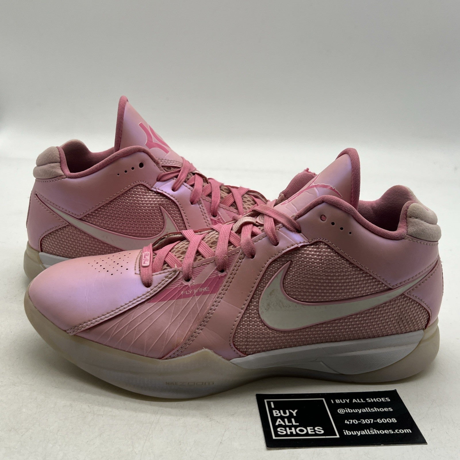 Size 8 - Nike KD 3 Aunt Pearl Men's Basketball Shoes (FJ0982-600)