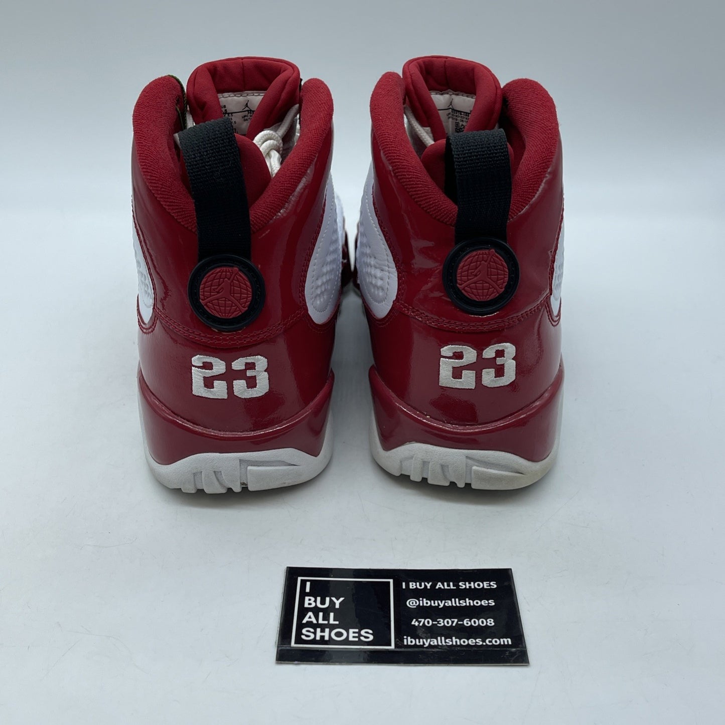 Size 9.5 - Air Jordan 9 Retro Gym Red White Black Leather (302370-160)
