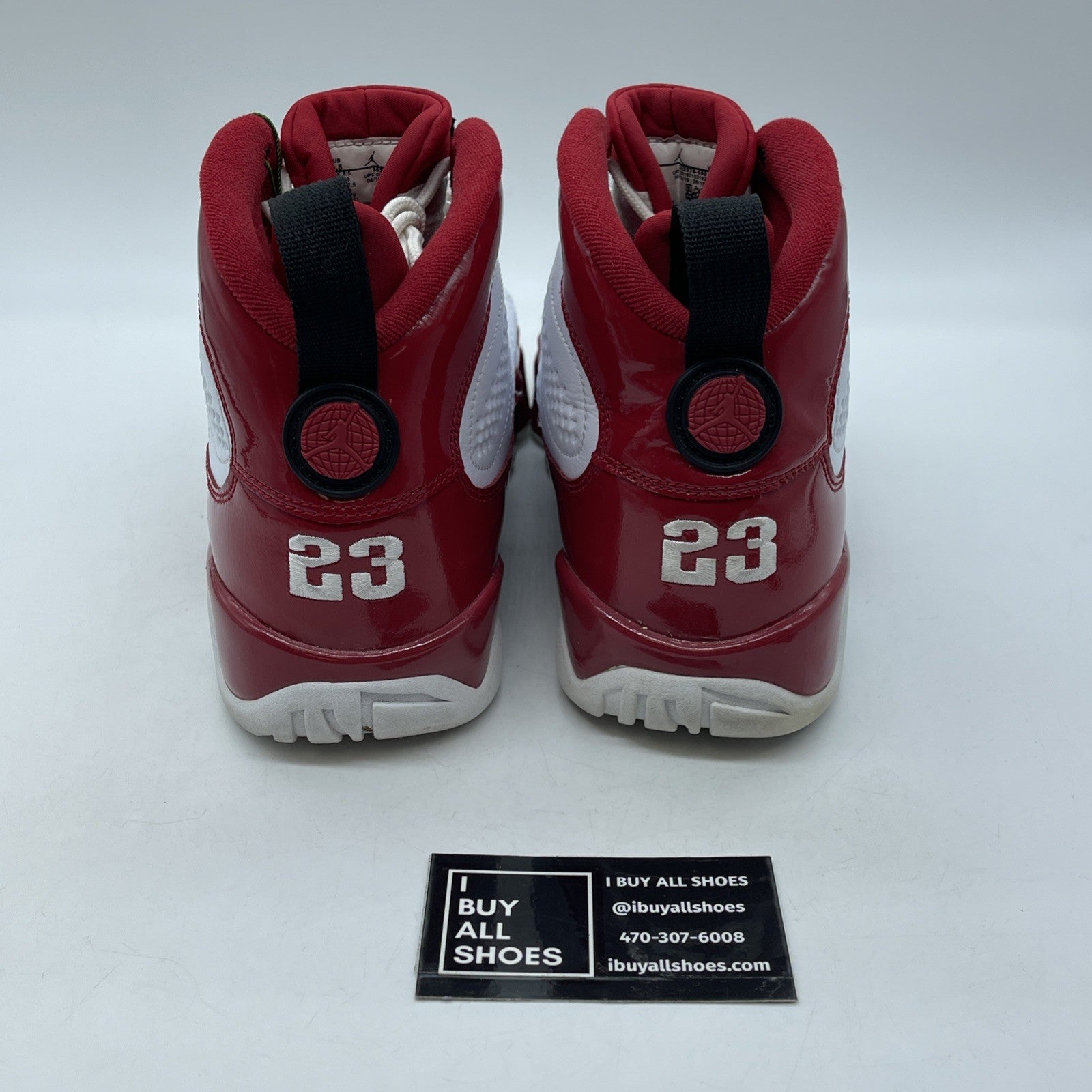 Size 9.5 - Air Jordan 9 Retro Gym Red White Black Leather (302370-160)