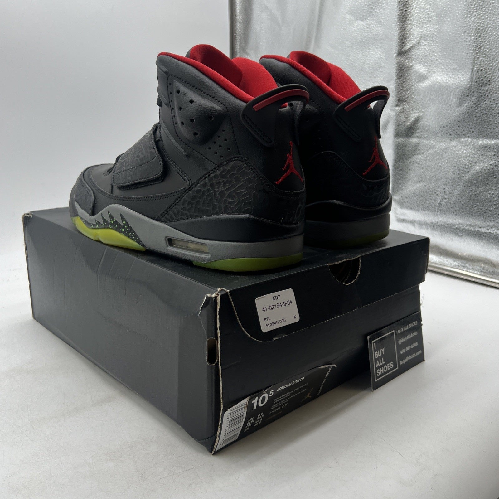 Size 10.5 - Air Jordan Son Of Mars Black (512245-006)