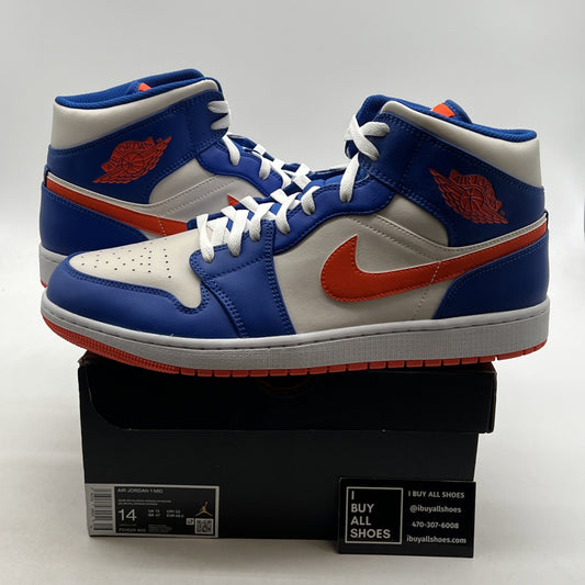 Size 14 - Air Jordan 1 Mid Knicks 2023 (FD1029-400)