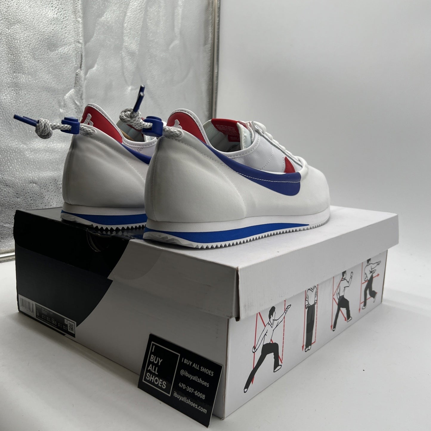 Size 15 - Nike CLOT x Cortez Forrest Gump (DZ3239-100)