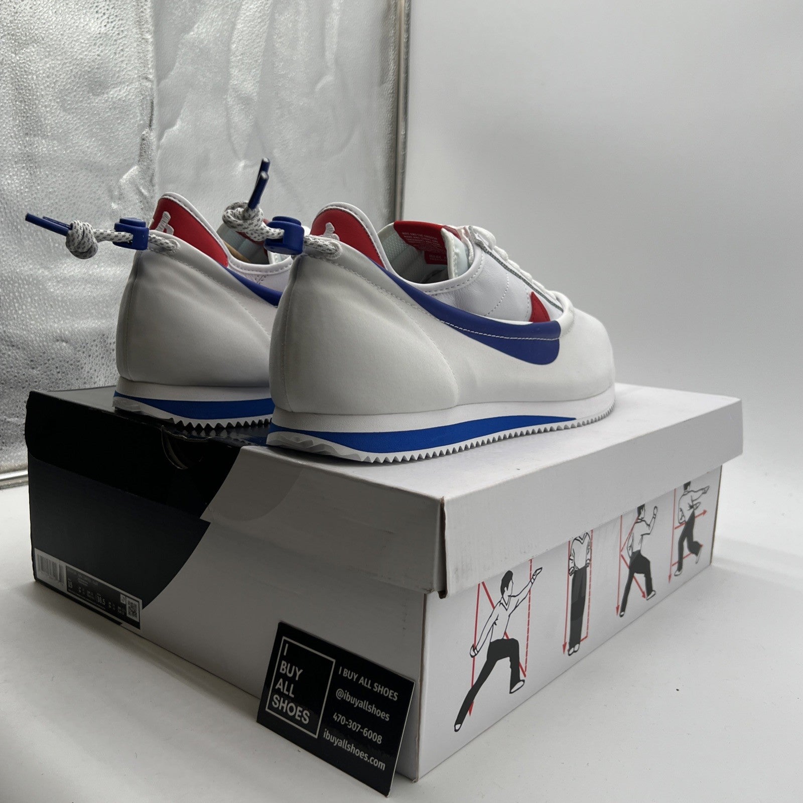 Size 15 - Nike CLOT x Cortez Forrest Gump (DZ3239-100)