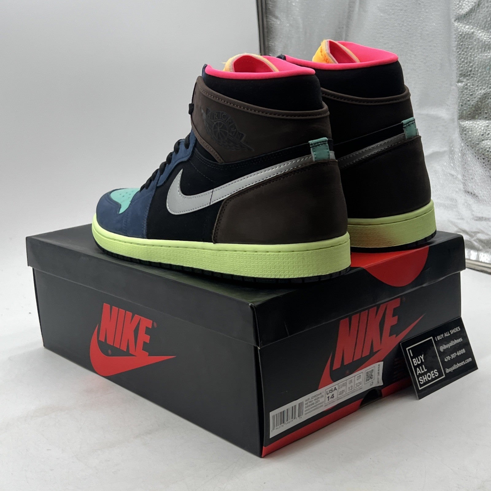 Size 14 - Air Jordan 1 Retro High Tokyo Bio Hack (555088-201)
