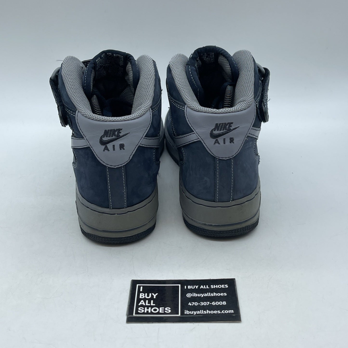 Size 9 - Nike Air Force 1 Mid Blue (306352-401)