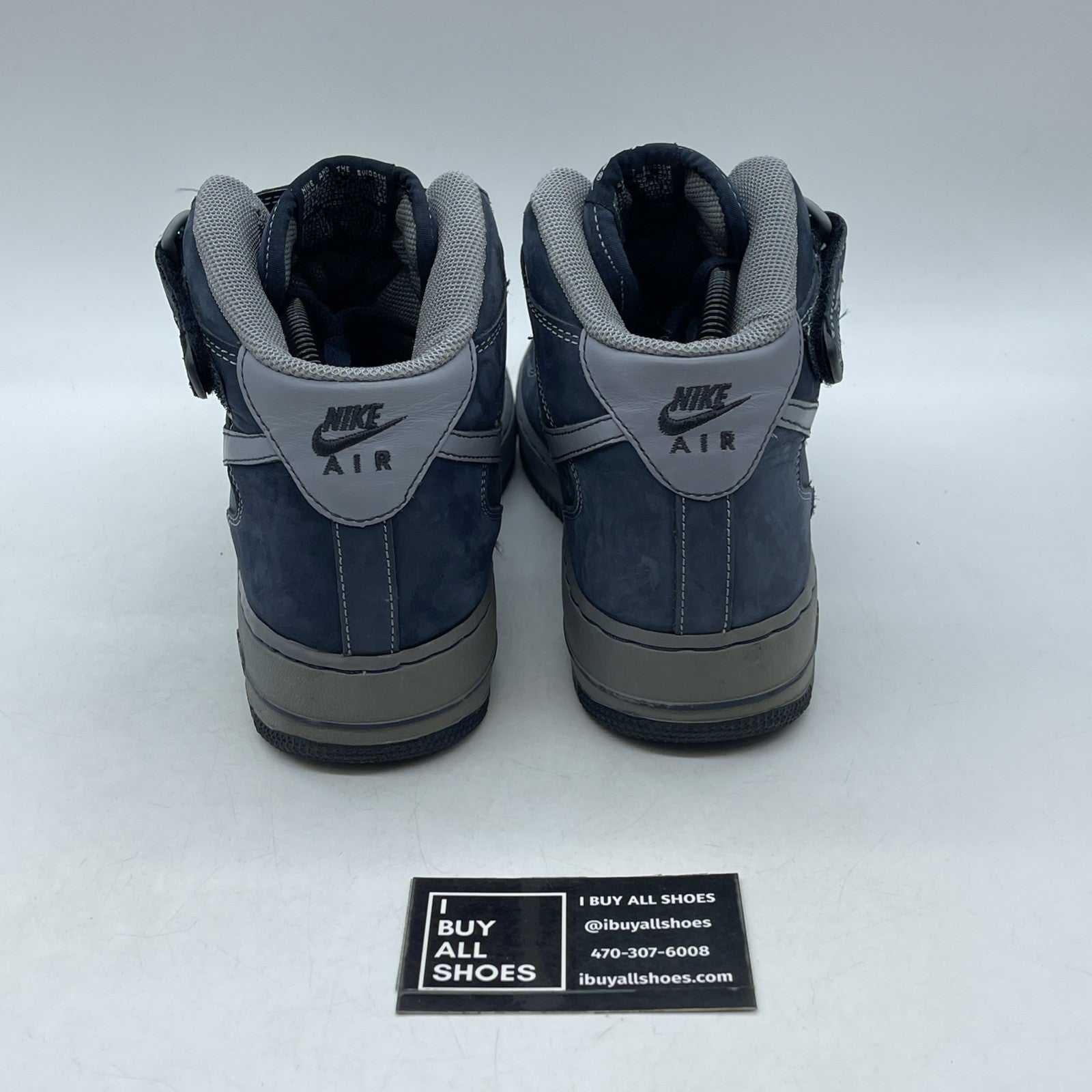 Size 9 - Nike Air Force 1 Mid Blue (306352-401)