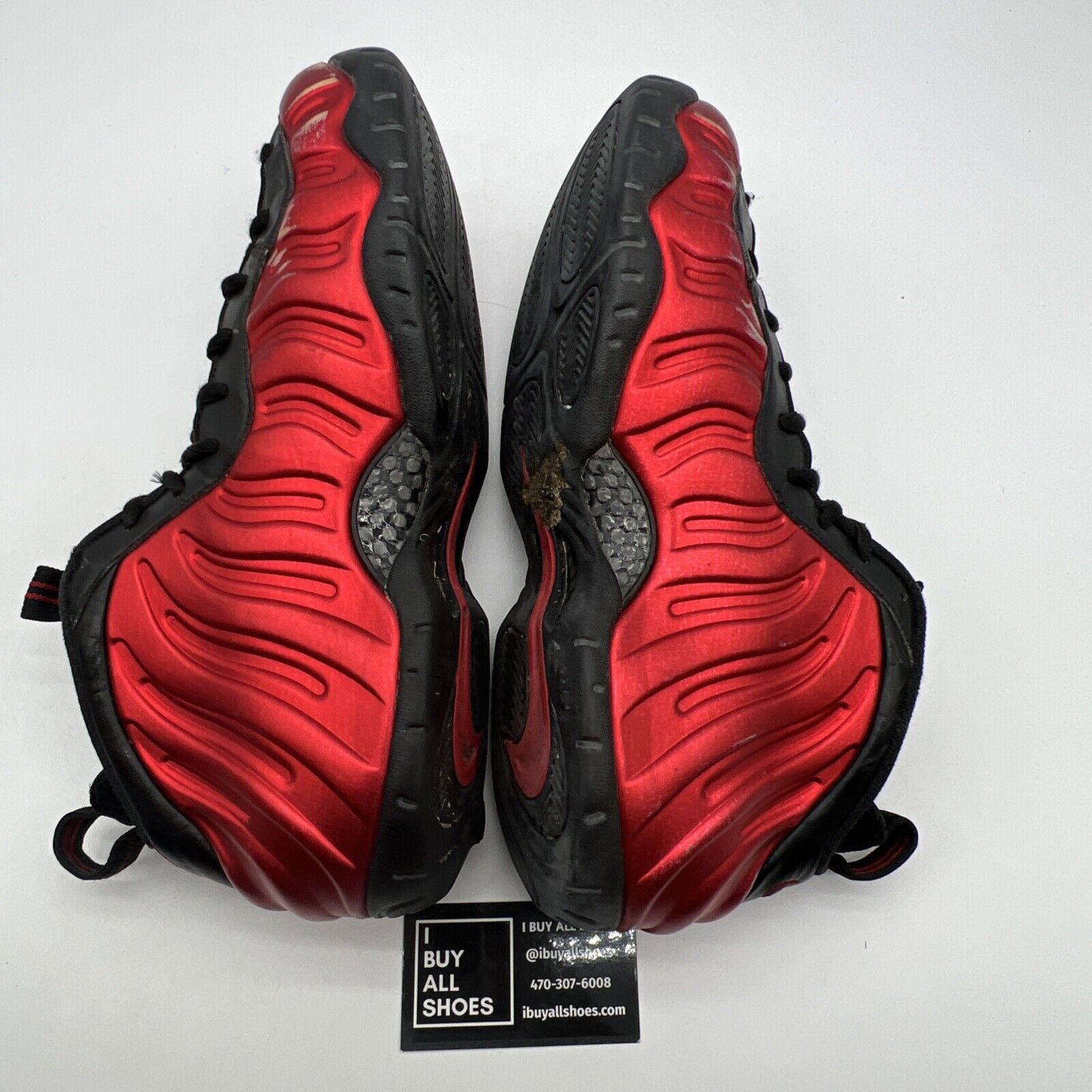 Size 11.5 - Nike Air Foamposite Pro University Red (624041-604)