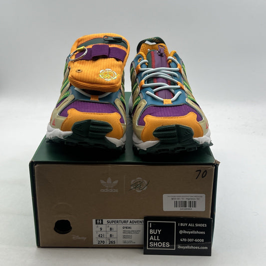 Size 9 - Sean Wotherspoon x Disney x Adidas Superturf Adventure Jiminy Cricket