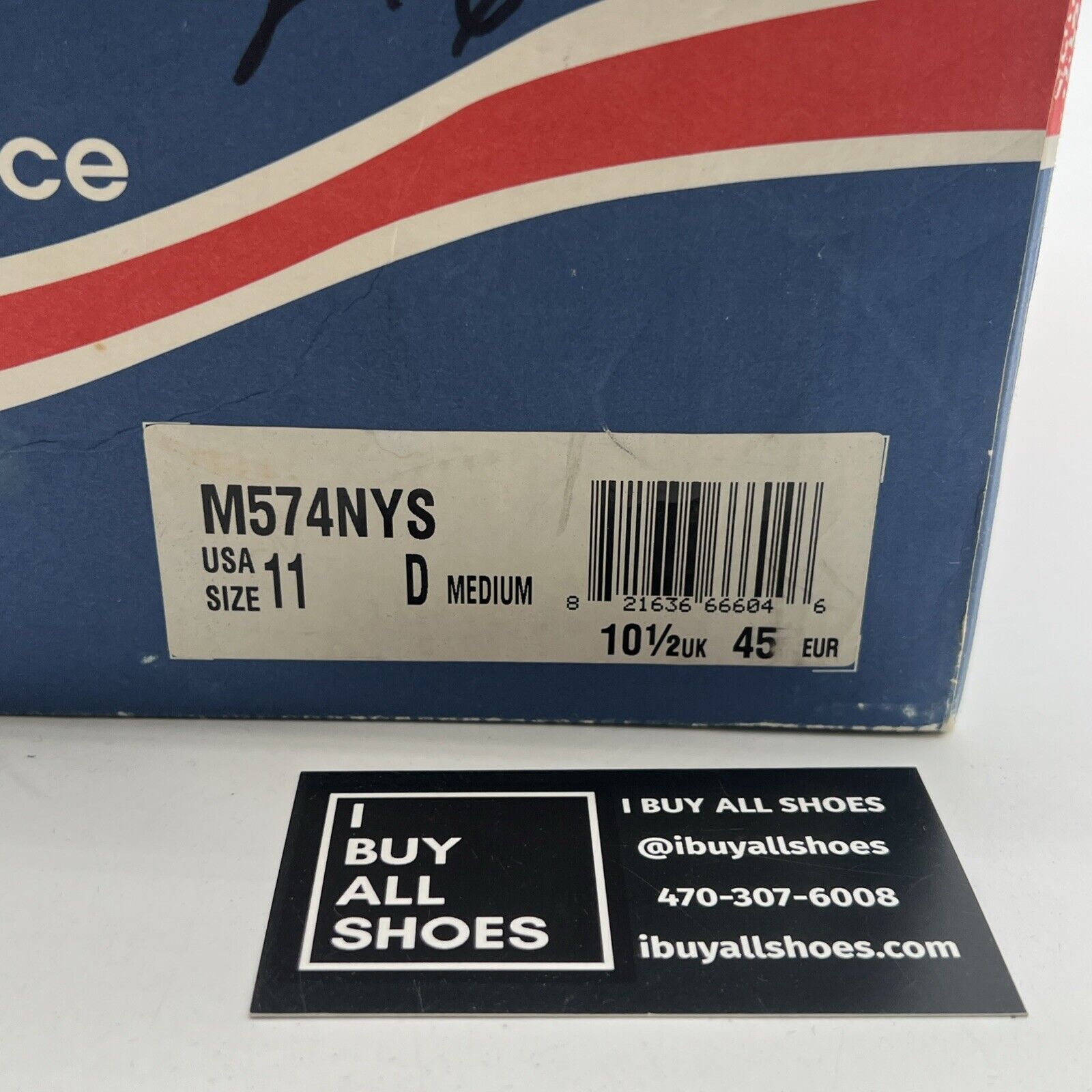 Size 11 - NEW BALANCE (ML574KM2) MITA SNEAKERS bespoke Japan