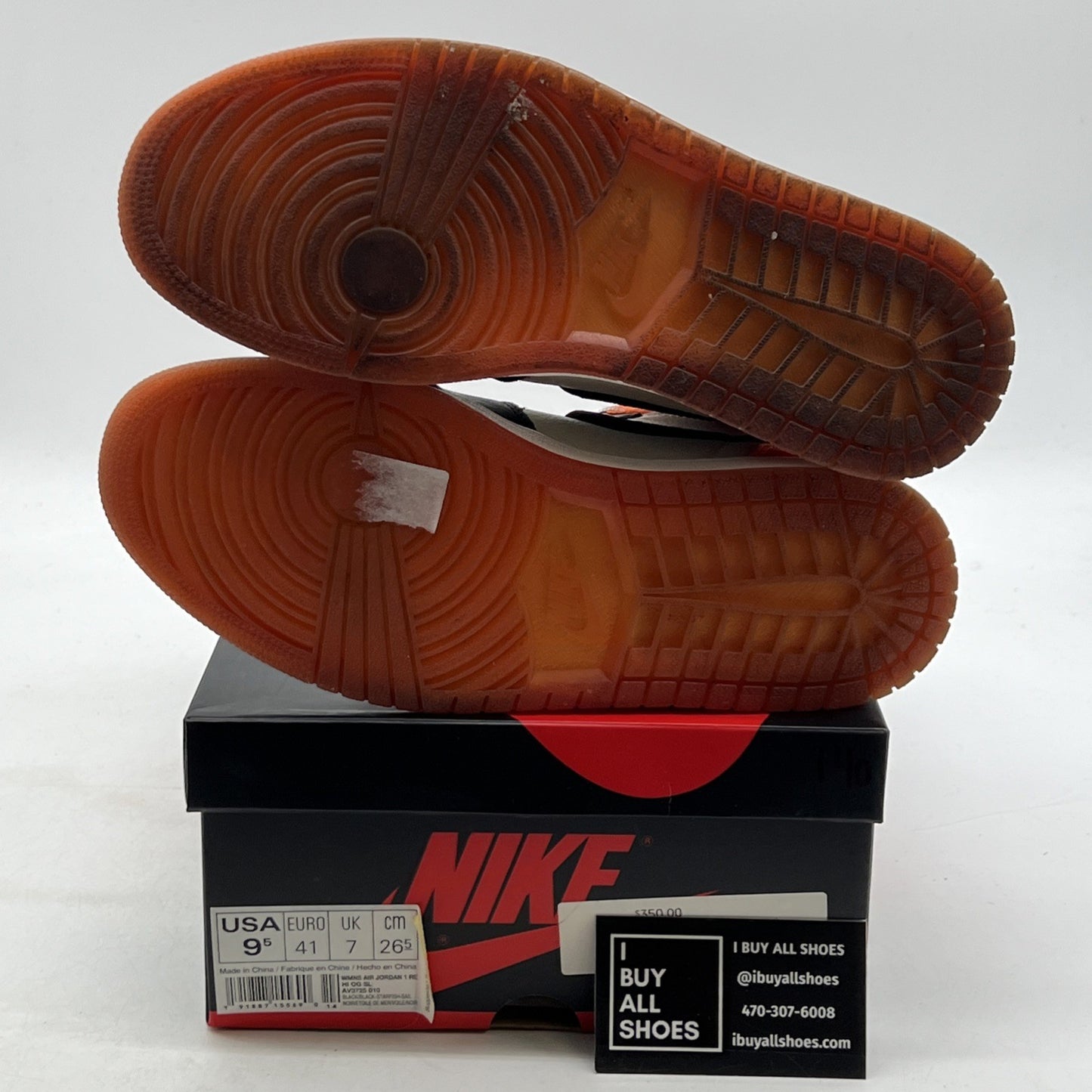 Size 9.5 - Air Jordan 1 Retro OG High Satin Shattered Backboard W (AV3725-010)