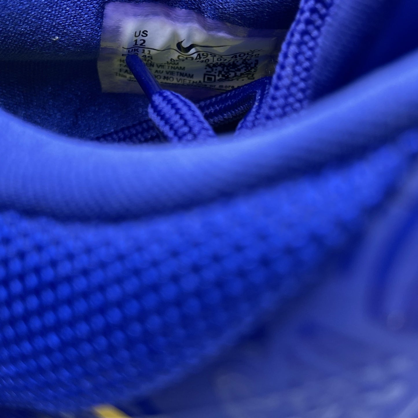 Size 12 - Nike Zoom Kobe 5 Protro 2020 5 Rings Blue Yellow Suede (CD4991-400)