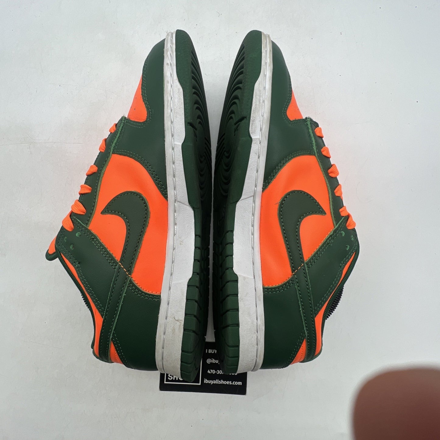 Size 8.5 - Nike Dunk Low Miami Hurricanes (DD1391-300)