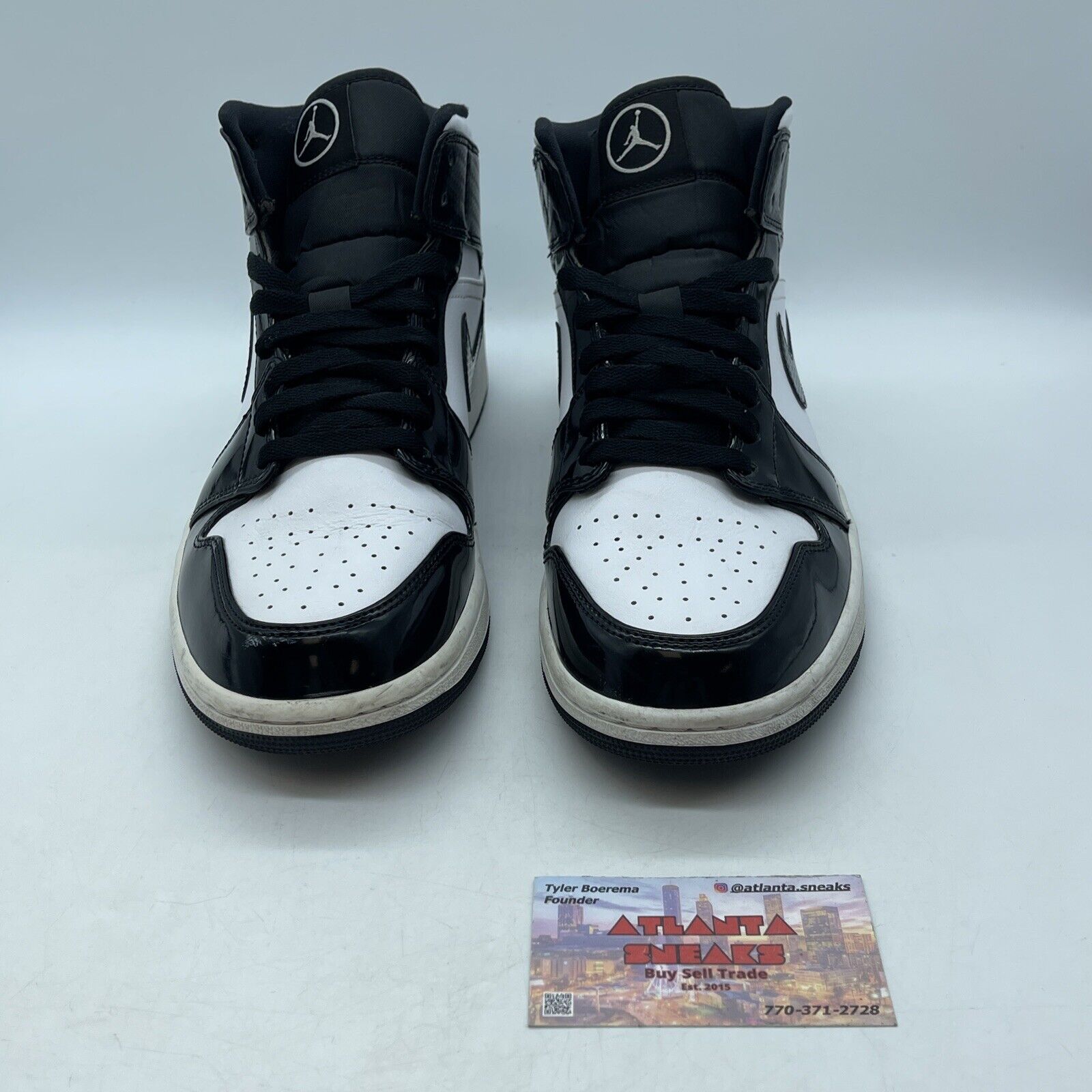 Size 10.5 - Air Jordan 1 SE Mid All Star 2021 White Black Leather (DD1649-001)
