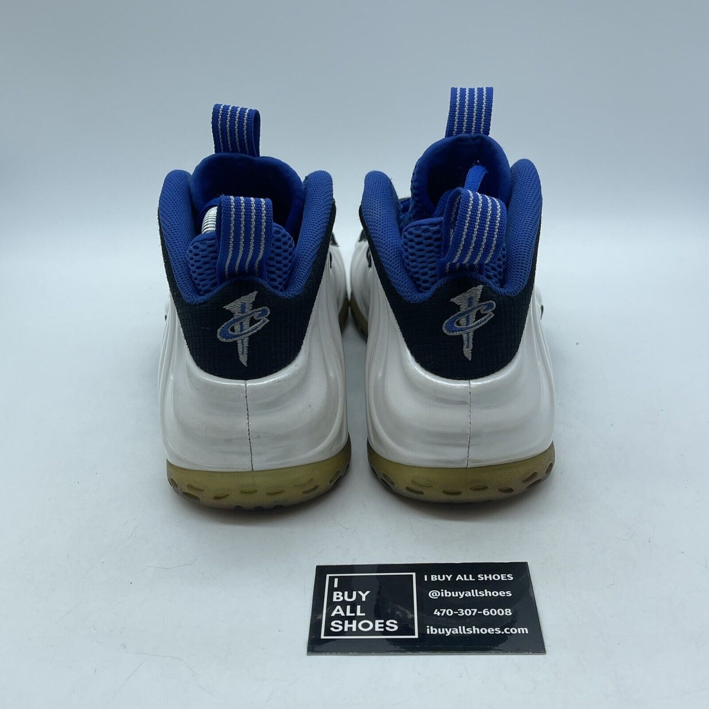 Size 8 - Nike Air Foamposite One Shooting Stars White Black (679085-101)
