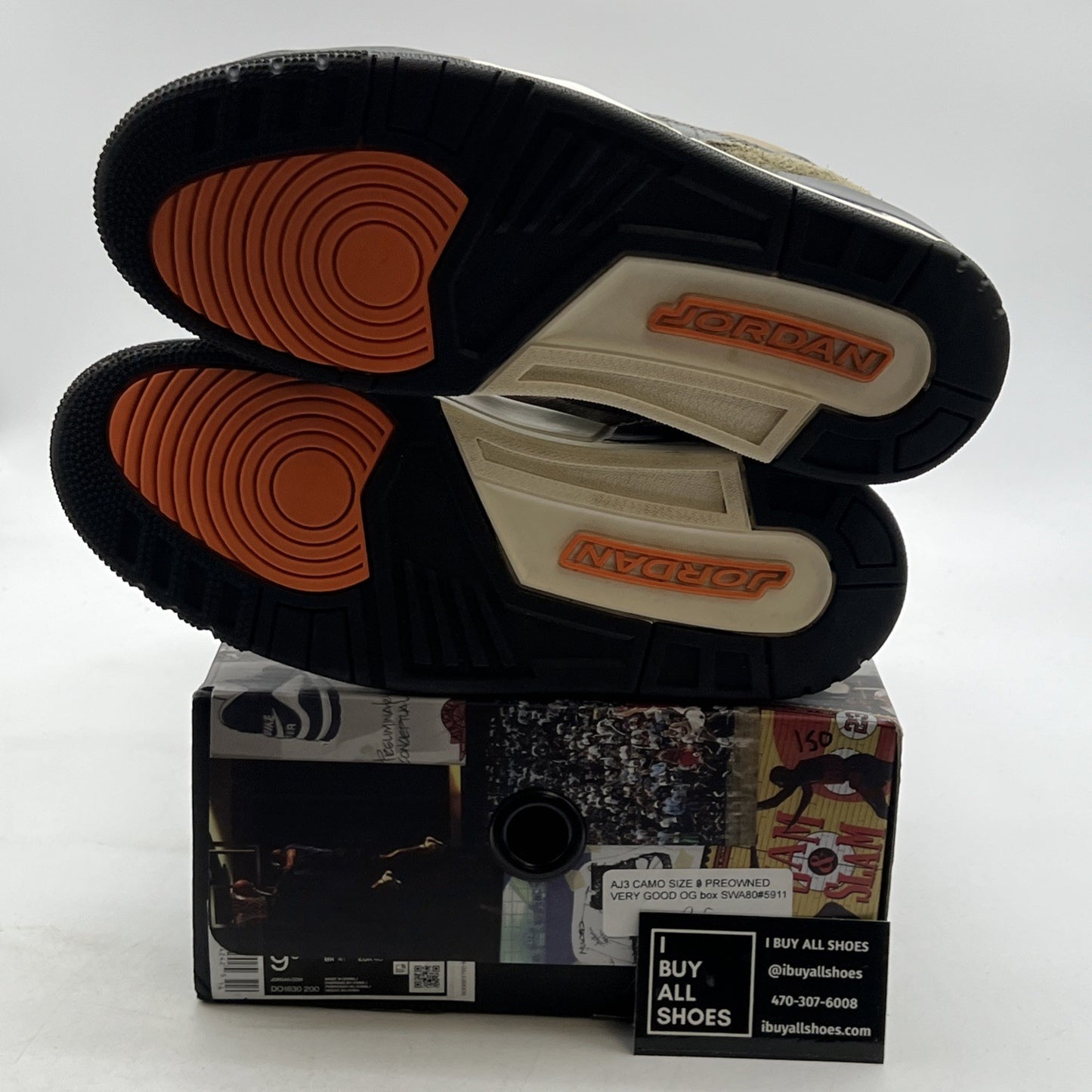 Size 9 - Air Jordan 3 Retro Patchwork 2021 (DO1830-200)