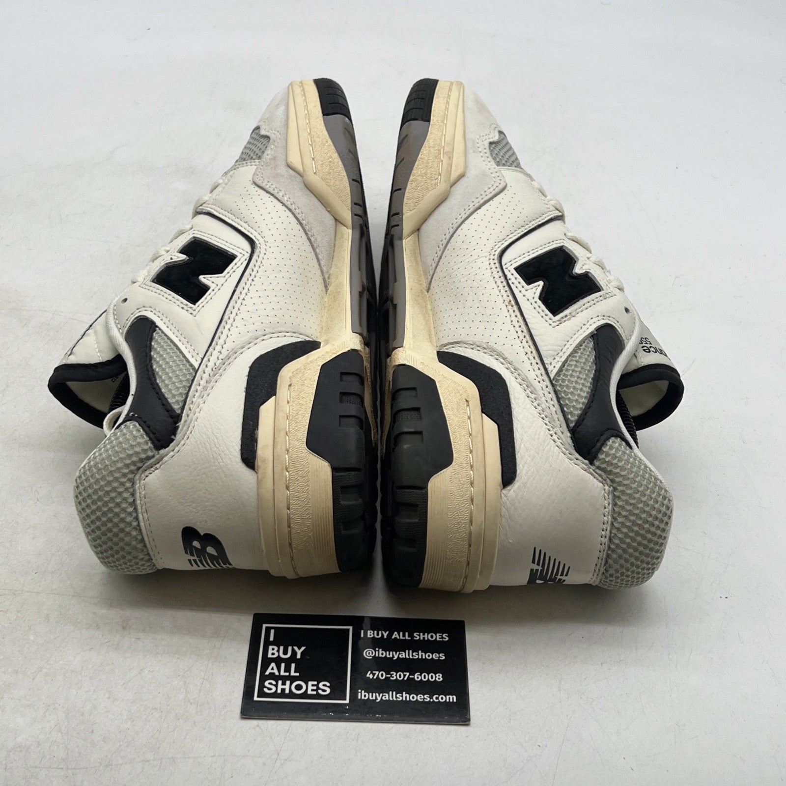 Size 11 - New Balance 550 Sea Salt Pack - Black (BB550CPC)
