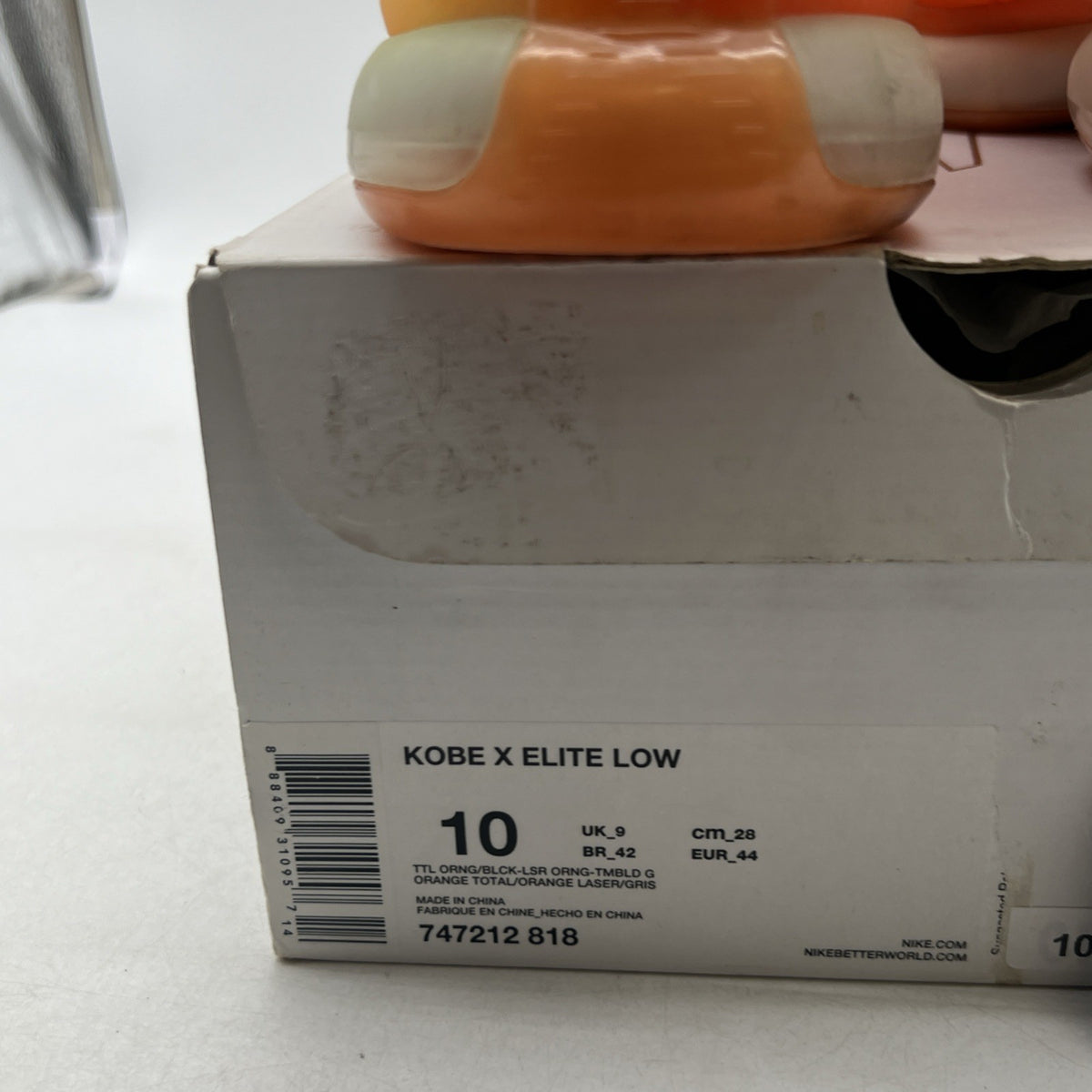 Size 10 - Nike Kobe 10 Elite Rivalry (747212-818)