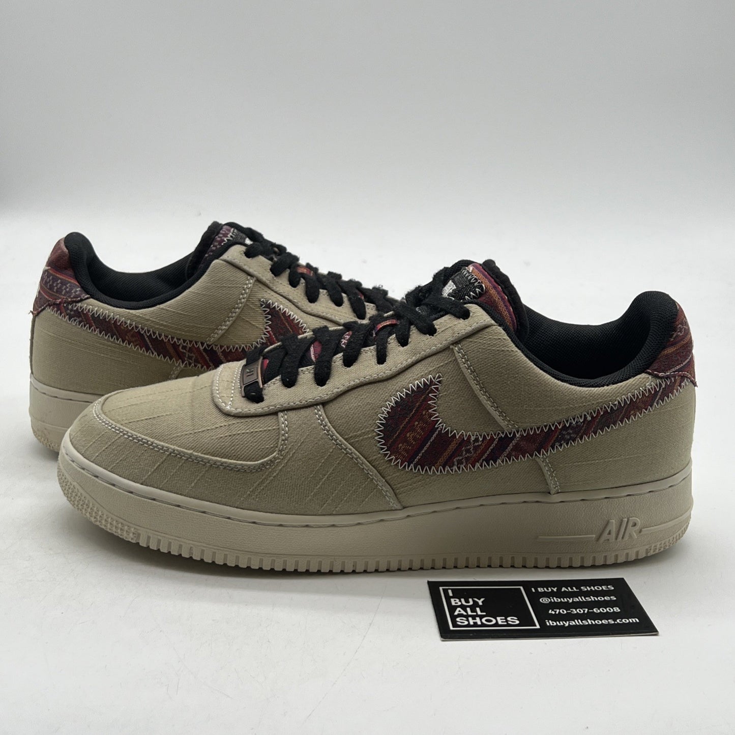 Size 11 - Nike Air Force 1 '07 LV8 Khaki (823511-200)