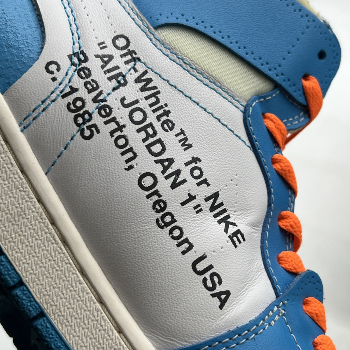 Size 10 - Air Jordan 1 Retro OG x Off-White High UNC (AQ0818-148)