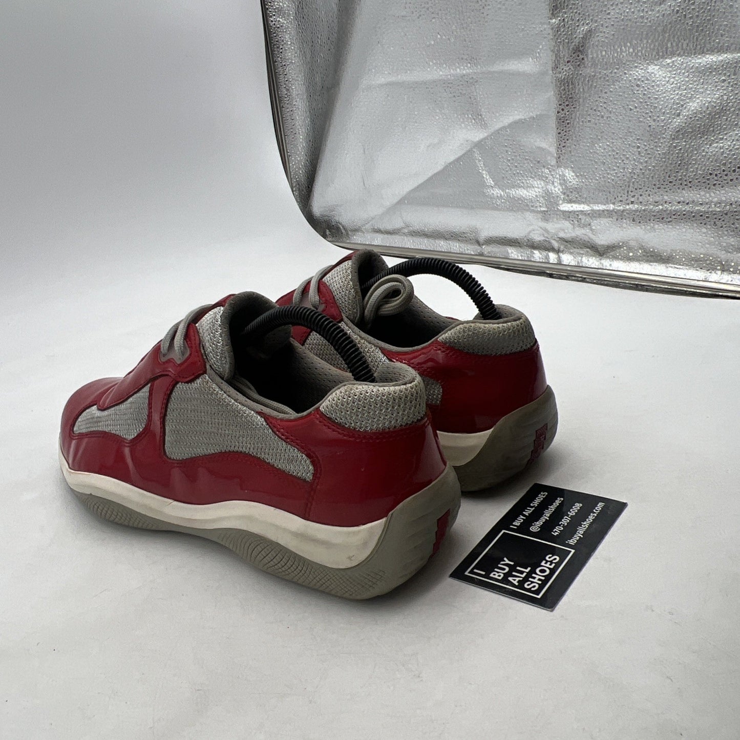 Size 6.5P - Prada Americas Cup Sneakers PR 3163