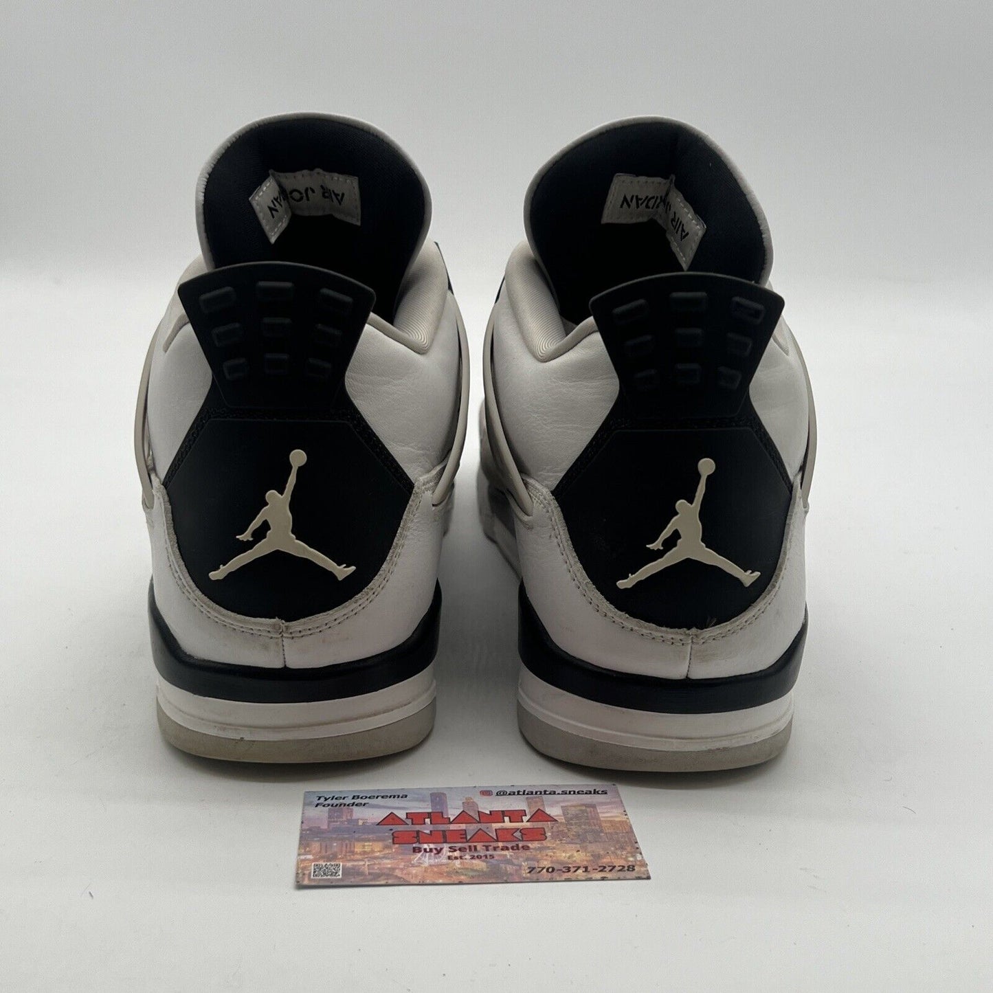 Size 12 - Air Jordan 4 Retro Mid Military Black (DH6927-111)