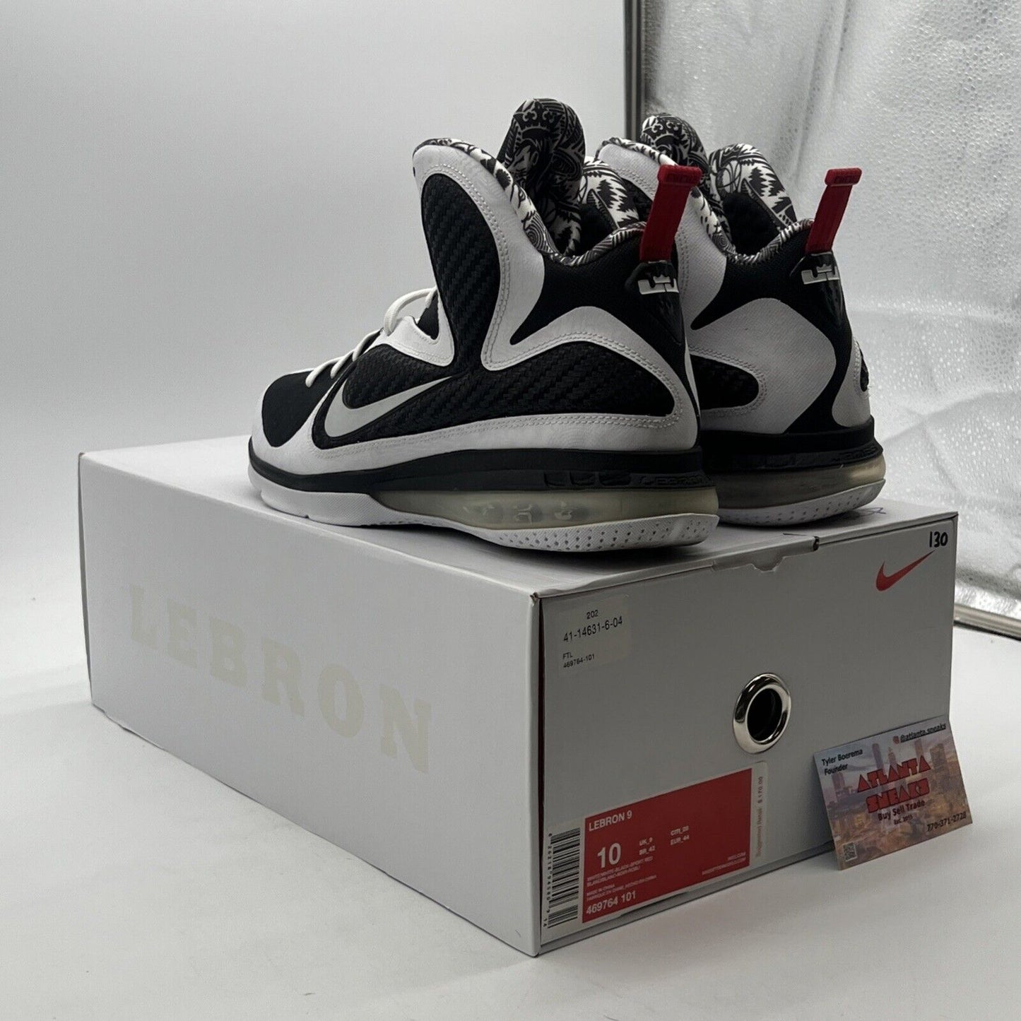 Size 10 - Nike LeBron 9 Freegums (469764-101)