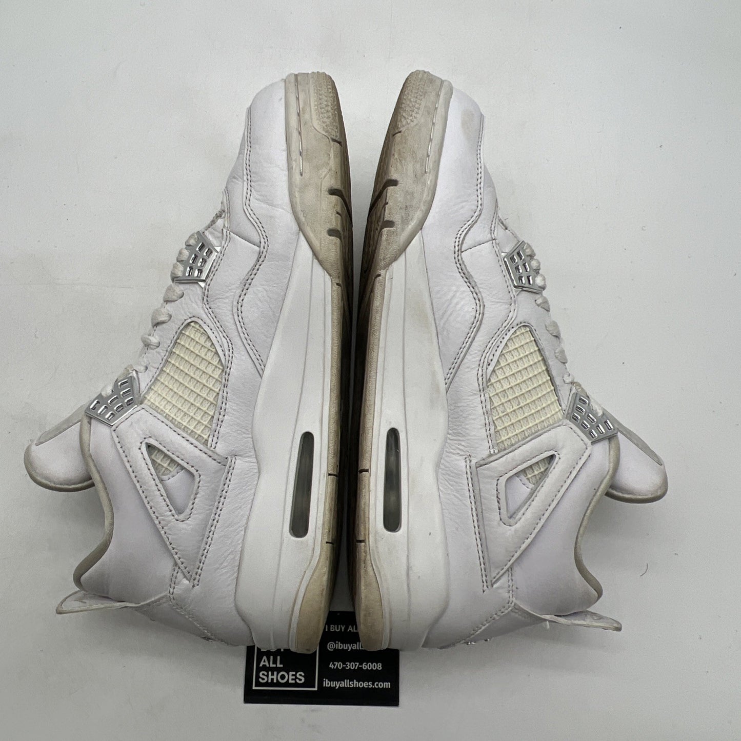 Size 11 - Air Jordan 4 Retro Mid Pure Money (308497-100)