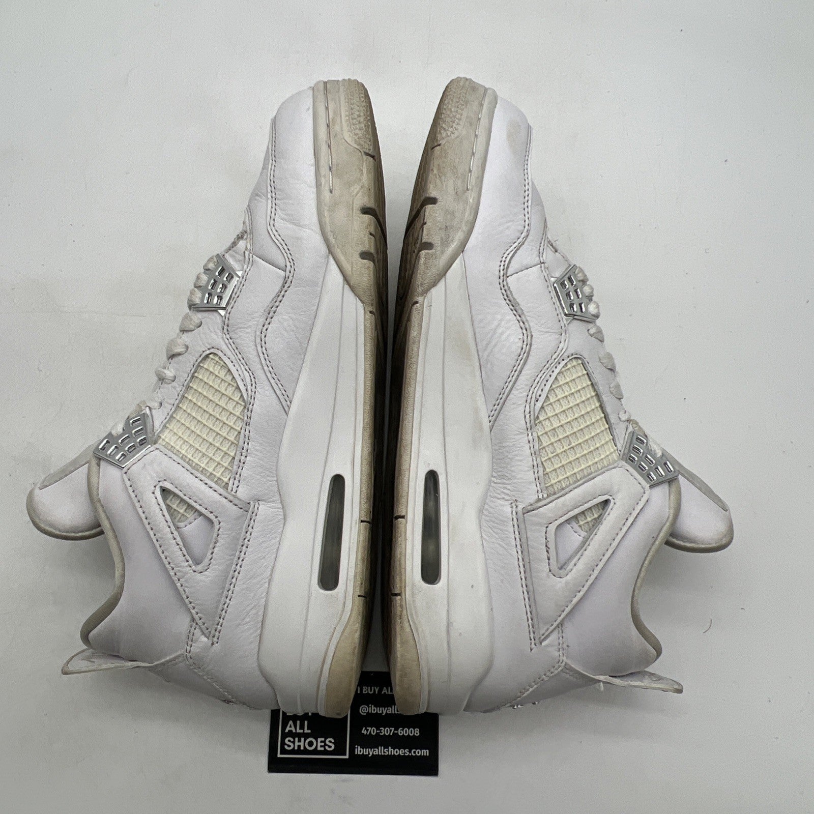 Size 11 - Air Jordan 4 Retro Mid Pure Money (308497-100)