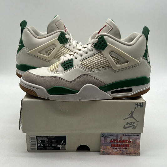 Size 10 - Jordan 4 Retro SP x Nike SB Mid Pine Green Grey (DR5415-103)
