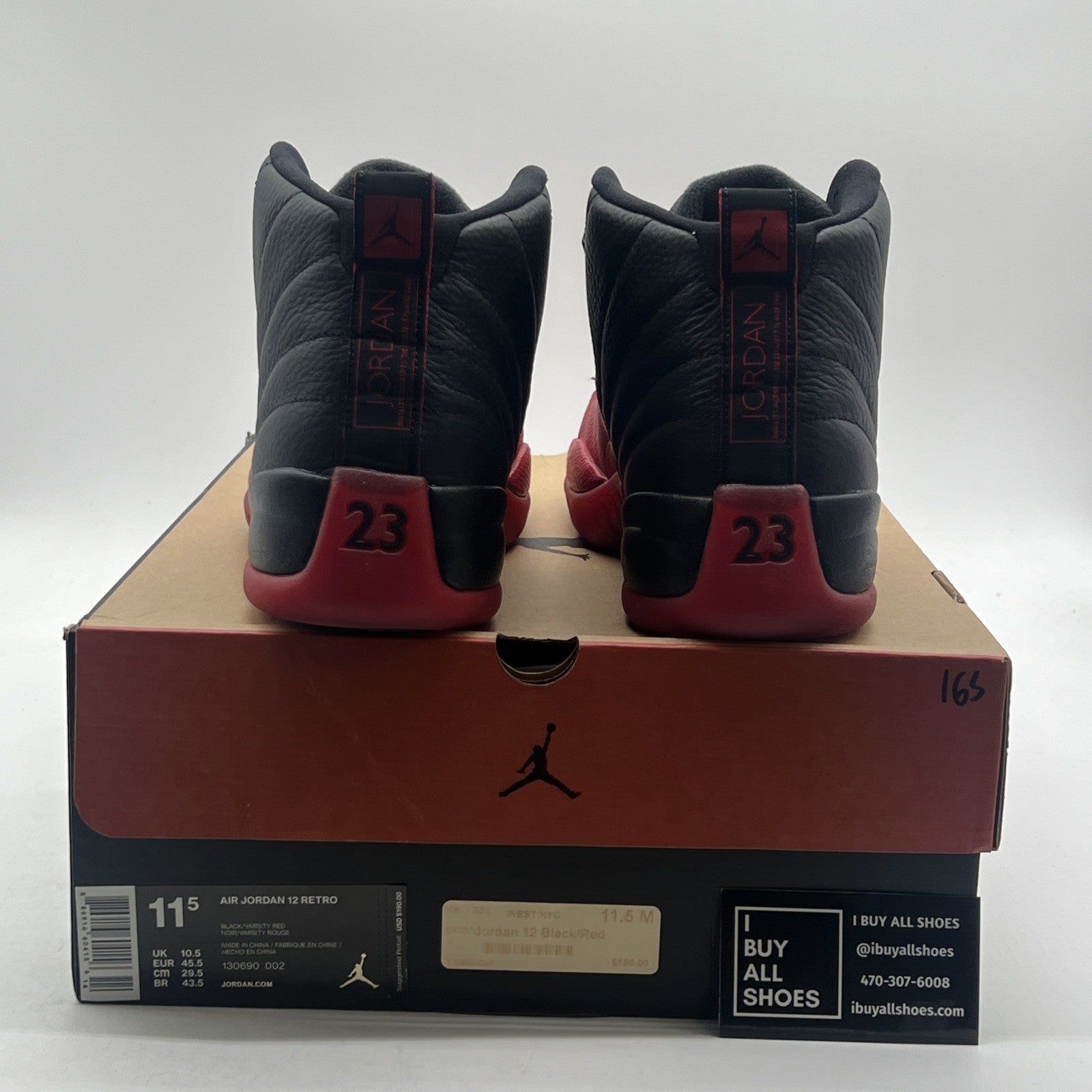 Size 11.5 - Air Jordan 12 Retro Mid Flu Game (130690-002)