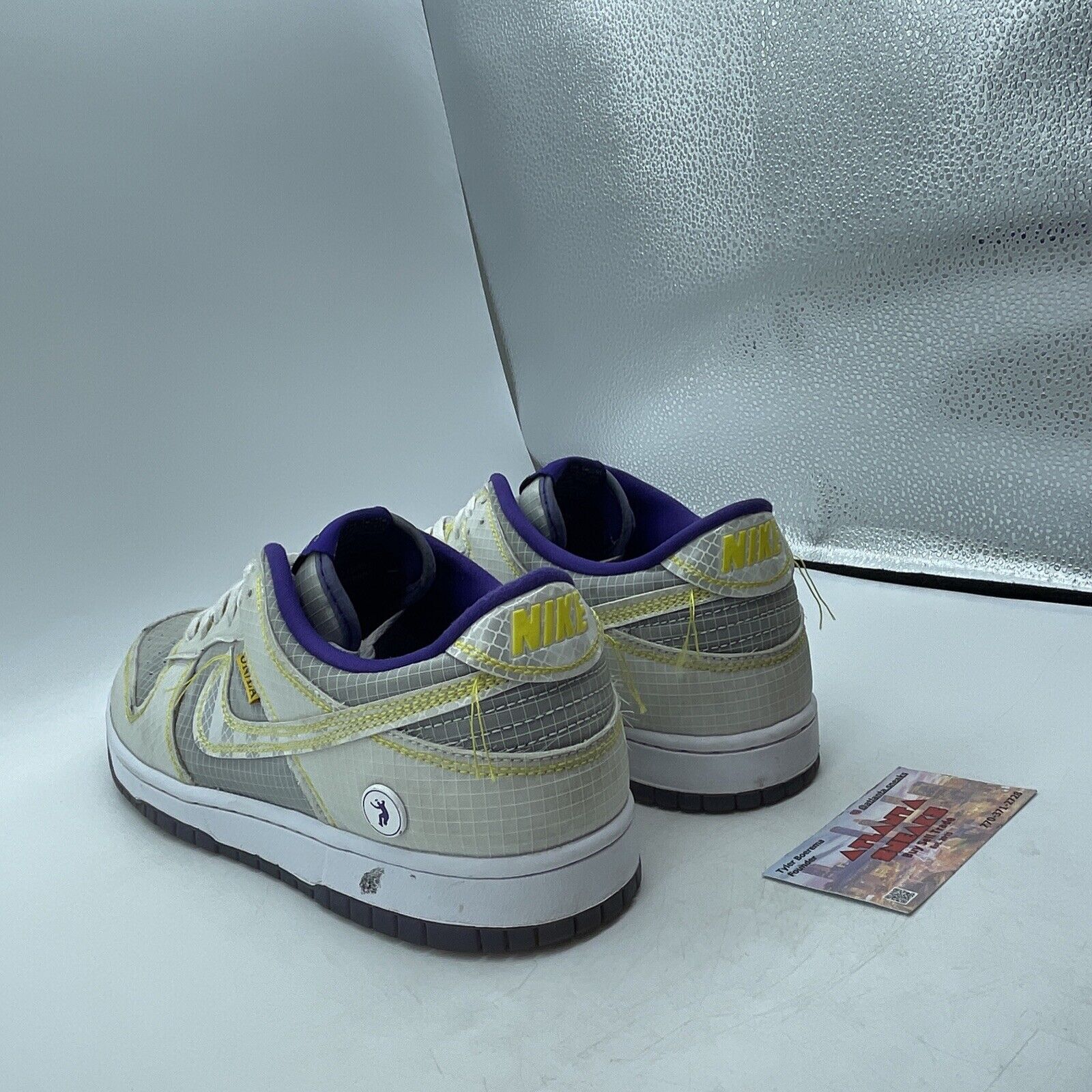 Size 11.5 - Nike Union LA x Dunk Low Passport Pack - Court Purple (DJ9649-500)