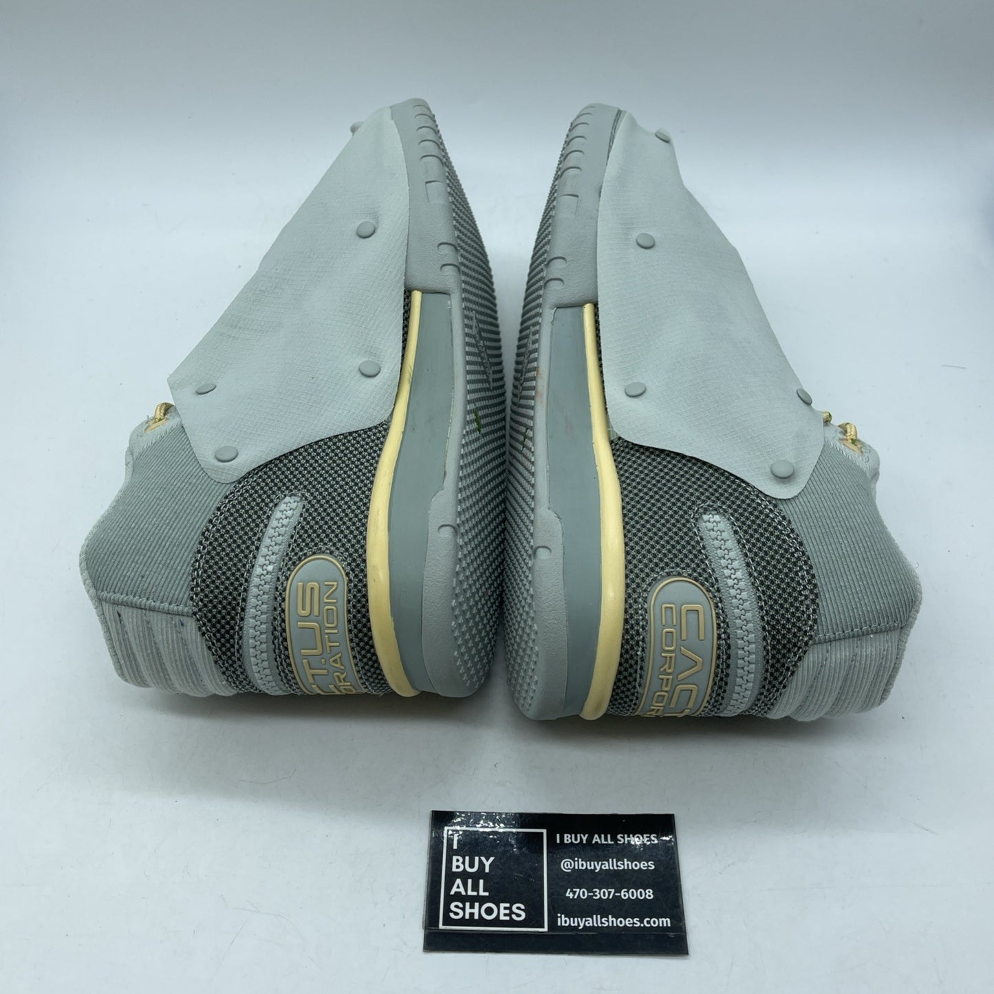 Size 12 - Nike Travis Scott x Air Trainer 1 SP Gray Blue Yellow (DR7515-001)