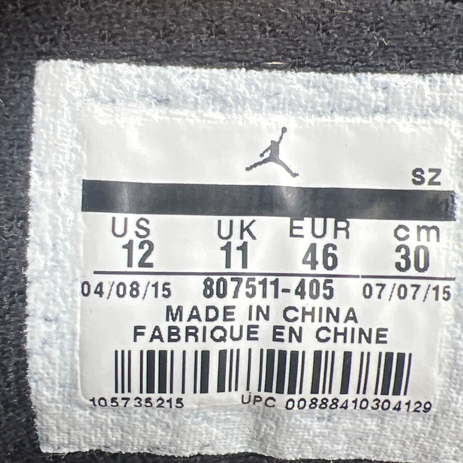 Size 12 - Air Jordan 14 Retro 2015 Low Laney (807511-405)