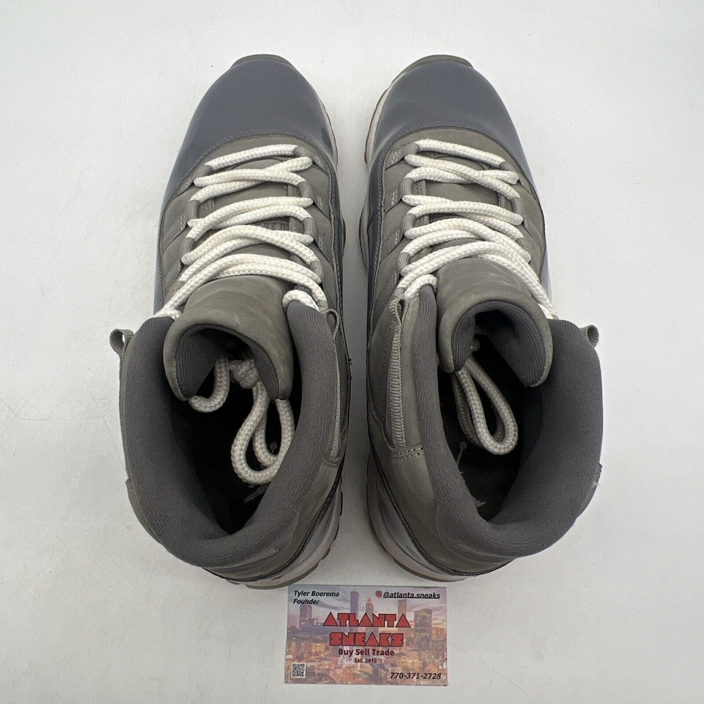 Size 10.5 - Jordan 11 Retro High Cool Grey White (CT8012-005)