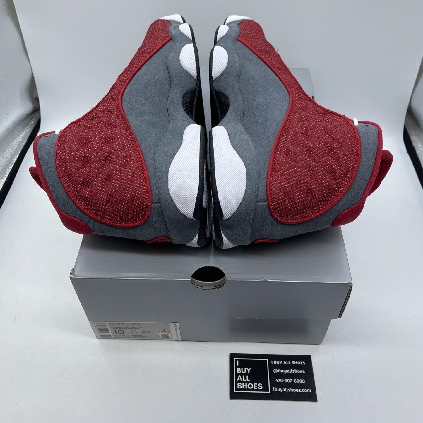 Size 11 - Jordan 13 Red White Grey Leather Suede (DJ5982600)