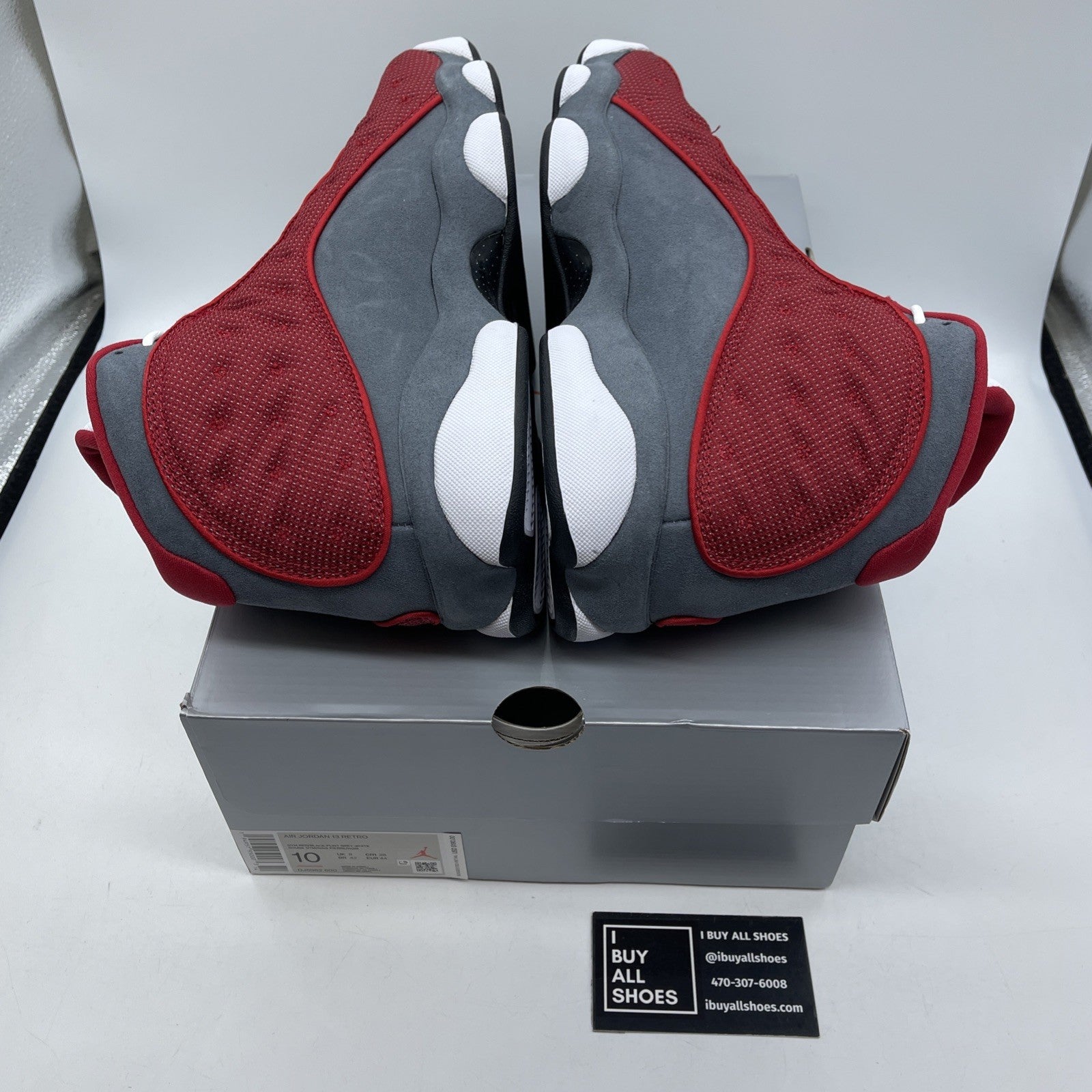 Size 11 - Jordan 13 Red White Grey Leather Suede (DJ5982600)