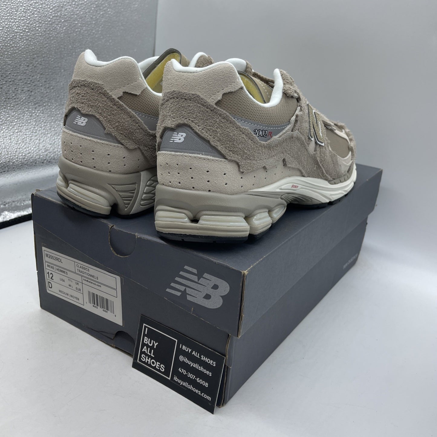 Size 12 - New Balance 2002R Protection Pack Driftwood (M2002RDL)