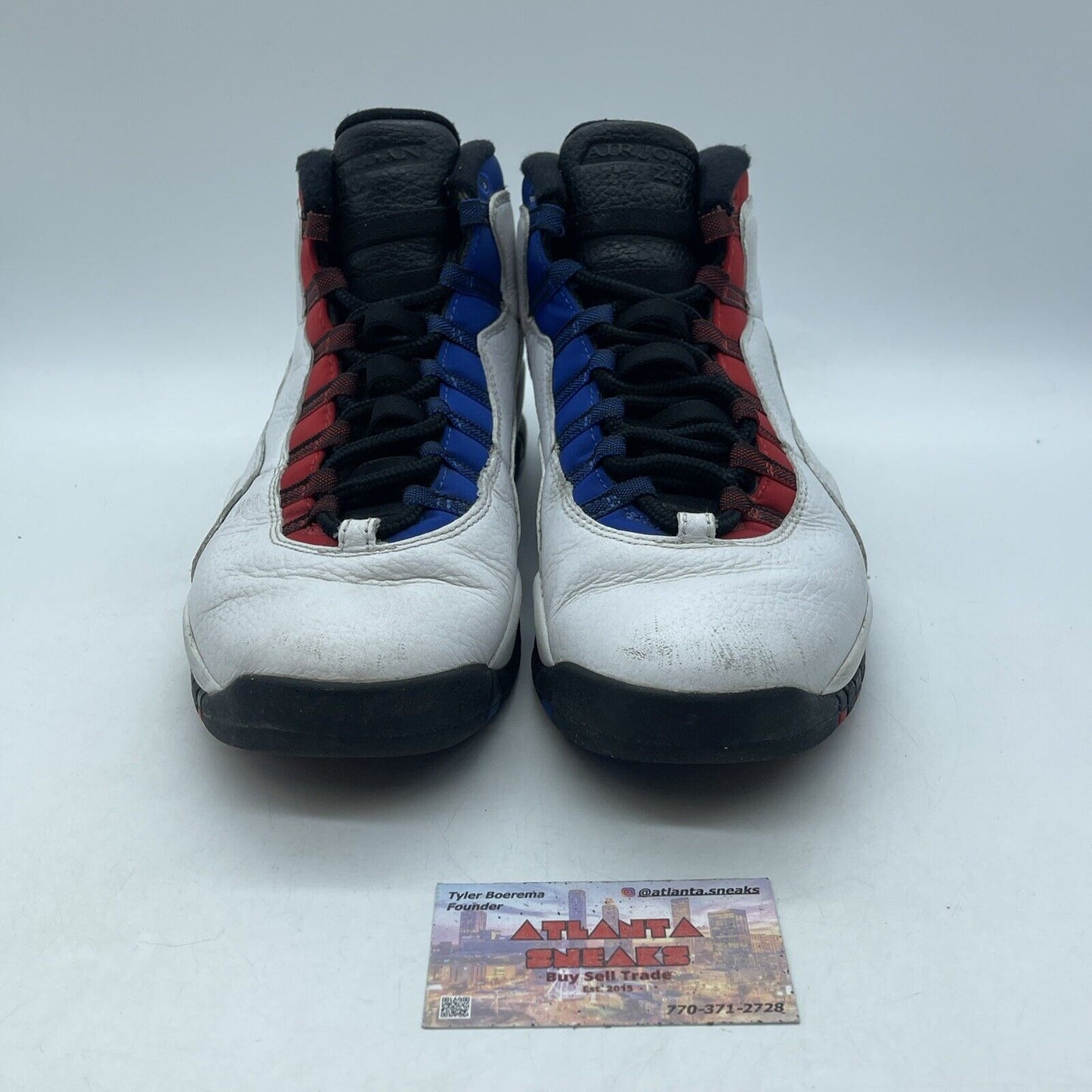 Size 9 - Air Jordan 10 Westbrook Class of 2006 White Leather (310805-160)