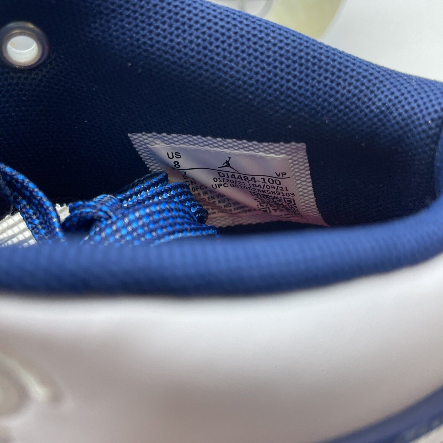 Size 8 - Jayson Tatum x Air Jordan 36 SE Team USA Blue Suede Leather -DJ4484-100