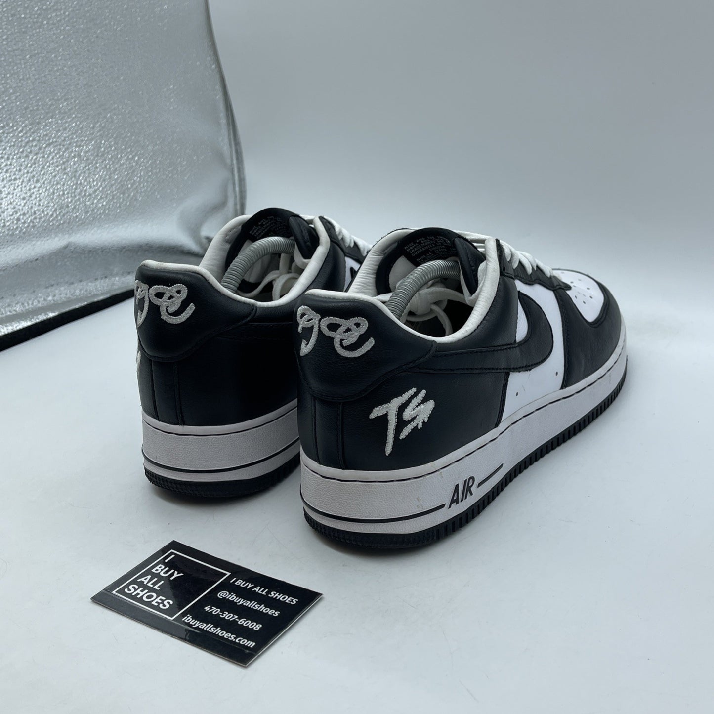 Size 10 - Air Force 1 Low Quick Strike Terror Squad Black White (FJ5756-100)