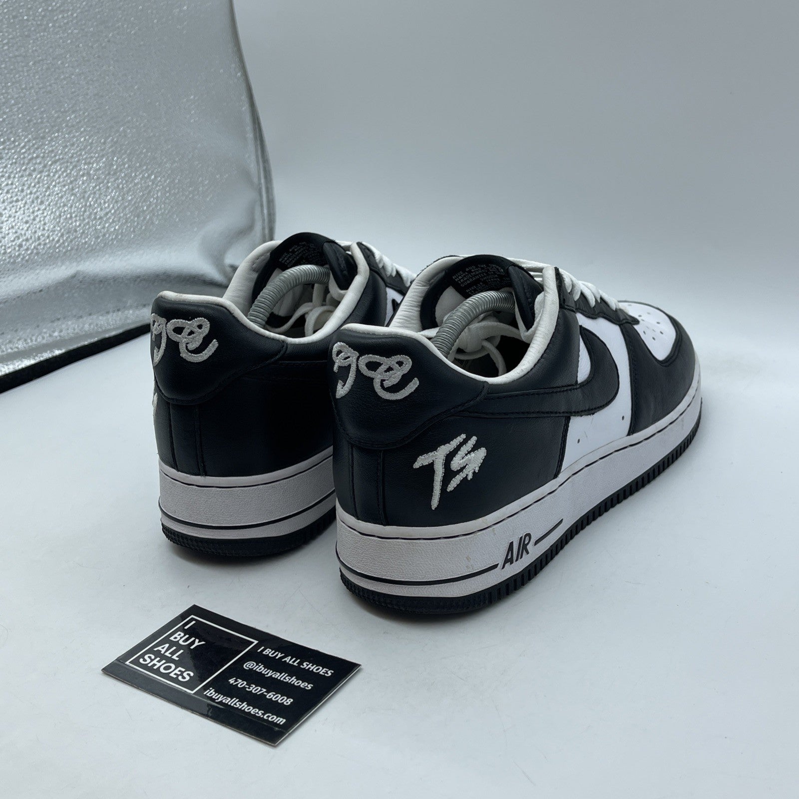 Size 10 - Air Force 1 Low Quick Strike Terror Squad Black White (FJ5756-100)