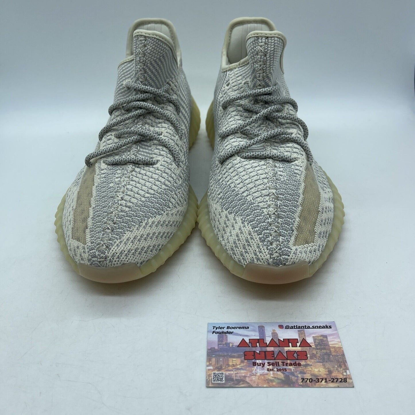 Size 12.5 - adidas Yeezy Boost 350 V2 Lundmark Non-Reflective Grey (FU9161)